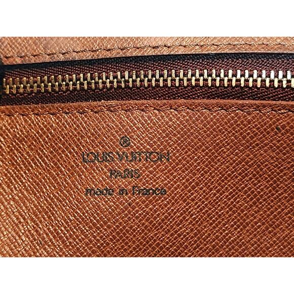 Louis Vuitton Monogram Bordeaux Clutch Shoulder Bag Crossbody Brown Canvas - Picture 9 of 16